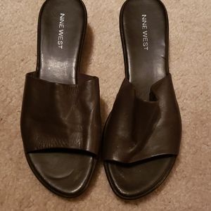 Dark Brown Nine West Sandal